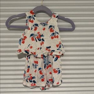 Splendid 12-18 mo Cherry Print Baby Romper